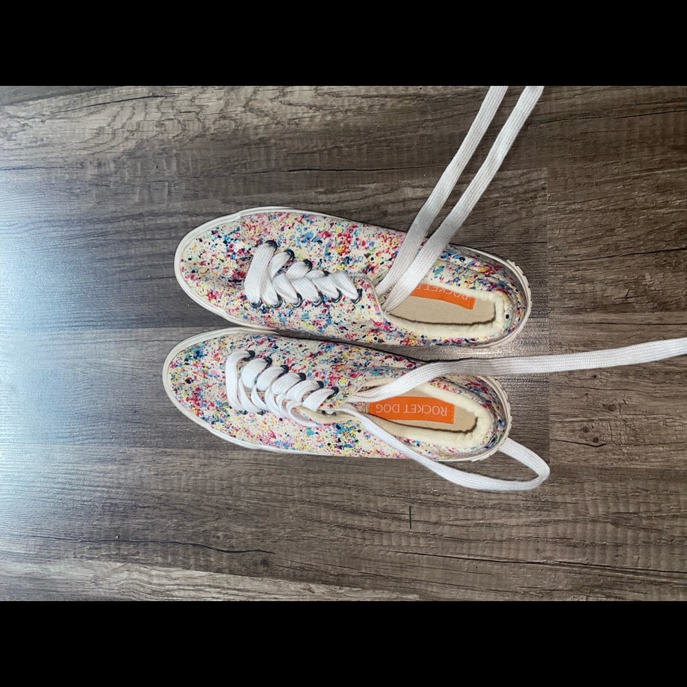 Rocket Dog Multicolor Low Top Lace up Shoes Women’s 7.5